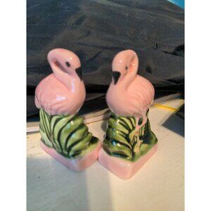 Flamingo Salt and Pepper Shakers
